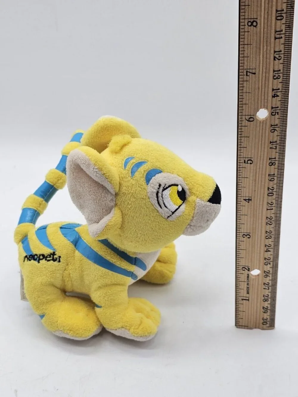 Neopets Yellow Kougra Tiger Plush Video Game Toy Rare - Picture 9 of 11